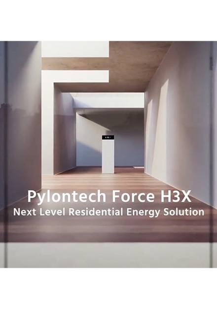 Neue Speicherlösungen für Wohngebäude: Force H3X von Pylon Technologies