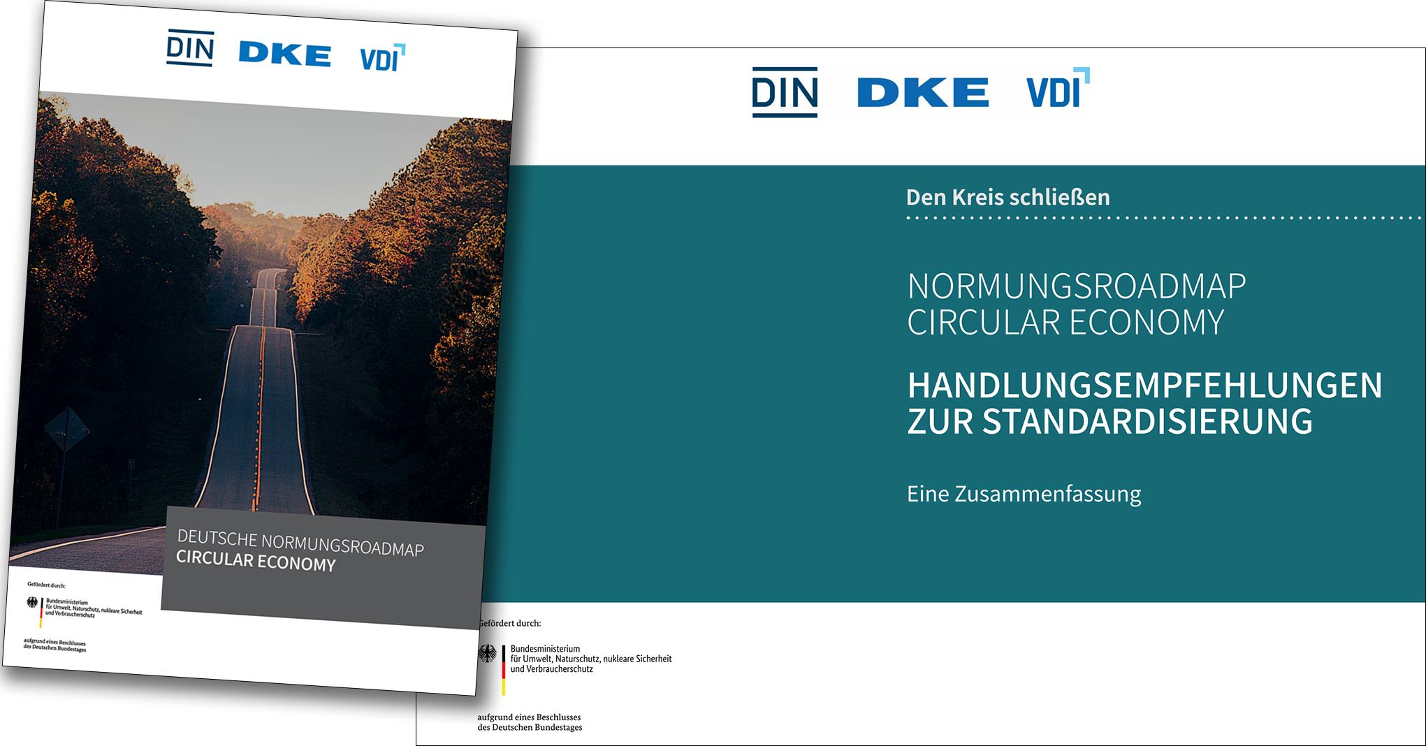 Normungsroadmap Circular Economy Von DIN, DKE Und VDI